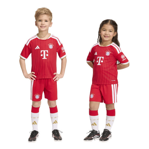 Adidas FC Bayern München 26/27 Heim-Minikit Trikot + Hose Kinder Gr. 92 - 116